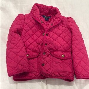 Polo by Ralph Lauren Kids Quilted Pink Jacket